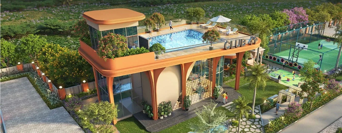 Krisala Aventis Tathawade Top View Amenities Image